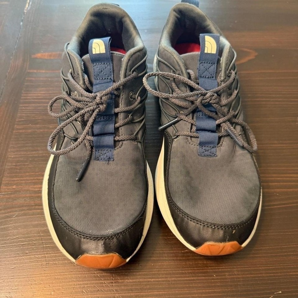The North Face Mens Shoes Color Grey Size 10 Lace Up Low Top Sneaker